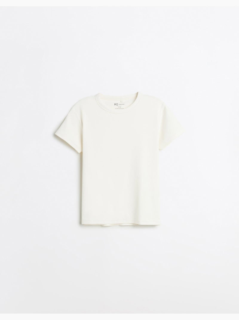 T-shirt Modal, MO Fashion Beige - Kiabi