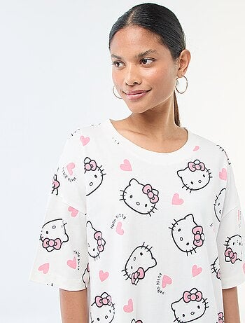 T-shirt nachthemd 'Hello Kitty'