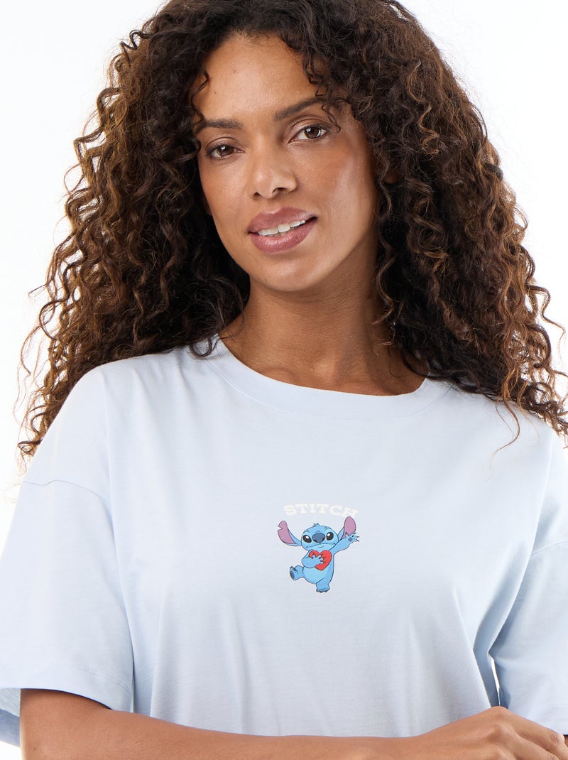 T-shirt nachthemd 'Winnie' Blauw - Kiabi