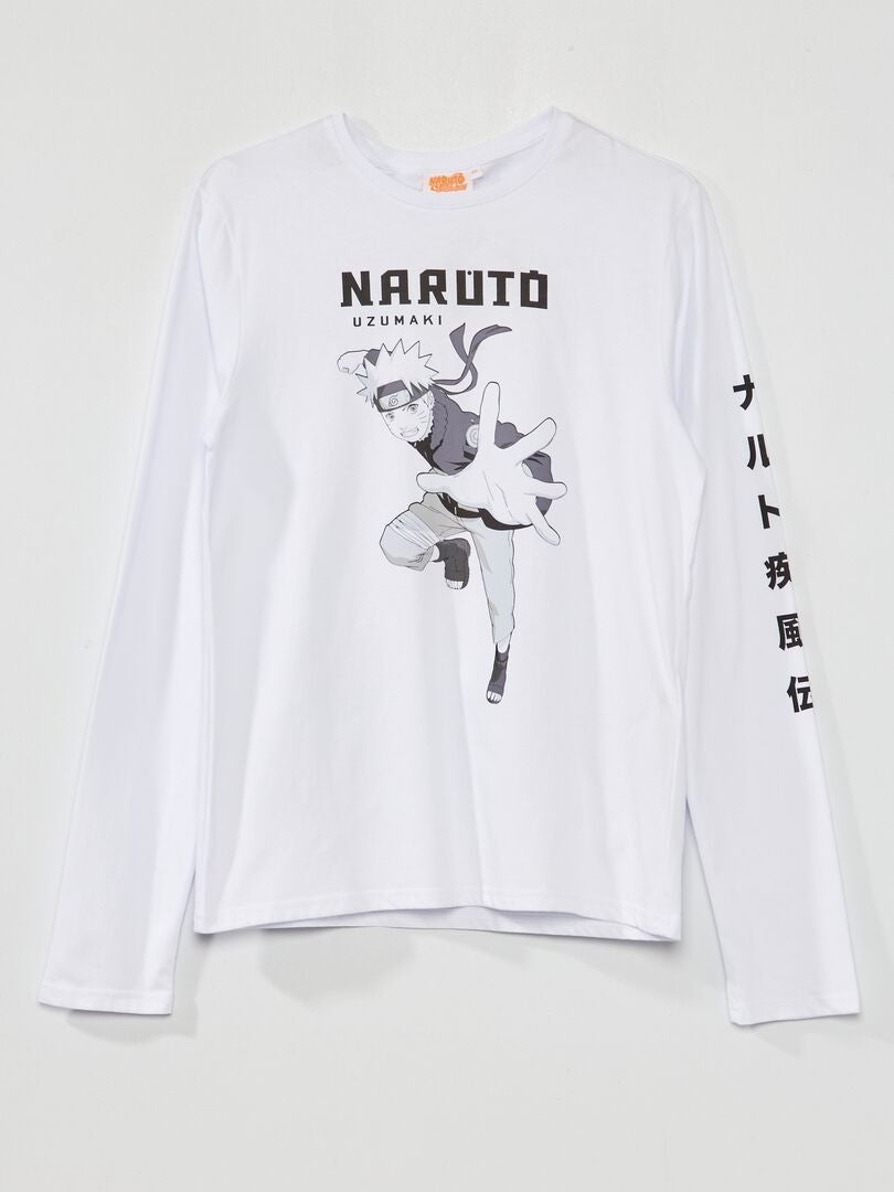 T-shirt 'Naruto' blanc - Kiabi