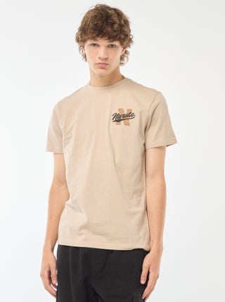 T-shirt 'Naruto' manches courtes imprimé recto/verso