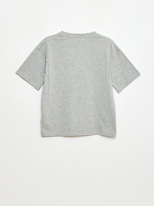 T-shirt 'Nintendo' 'Mario' en coton uni - Kiabi