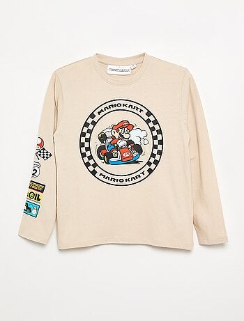 T-shirt 'Nintendo' 'Mario' manches longues