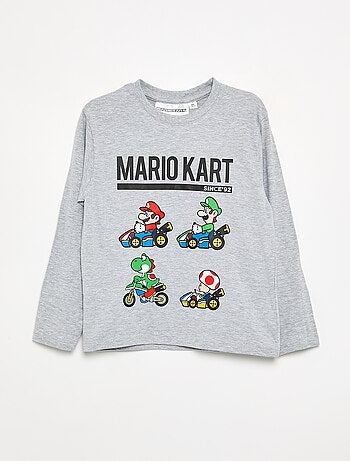 T-shirt 'Nintendo' 'Mario' manches longues