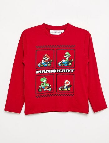 T-shirt 'Nintendo' 'Mario' manches longues
