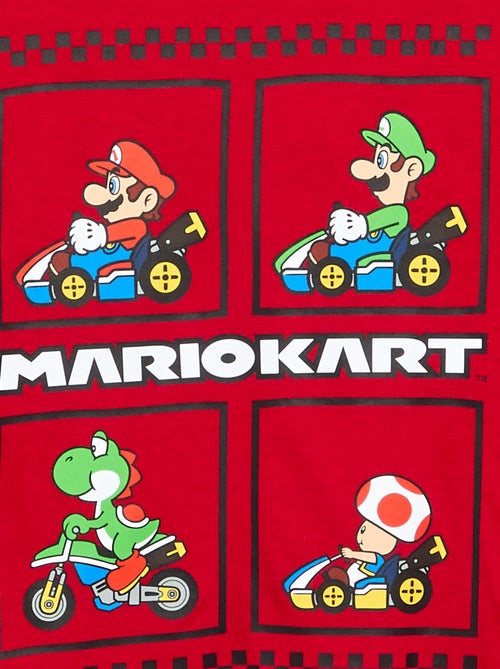 T-shirt 'Nintendo' 'Mario' manches longues - Kiabi