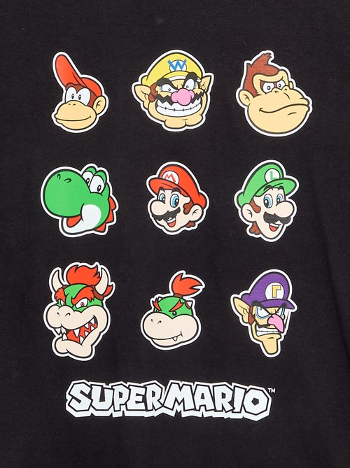 T-shirt 'Nintendo' 'Mario' met lange mouwen - Kiabi T-shirt 'Nintendo' 'Mario' met lange mouwen - Kiabi