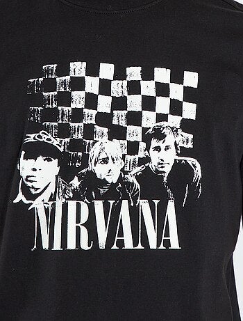 Tee shirt nirvana discount kiabi