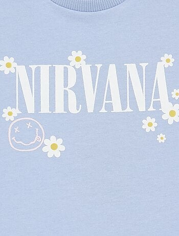 T-shirt 'Nirvana' met korte mouwen
