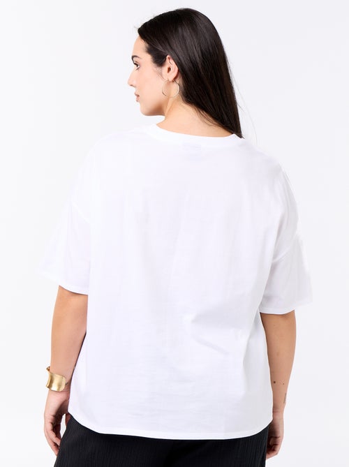 T-shirt 'Nirvana' met korte mouwen - Kiabi