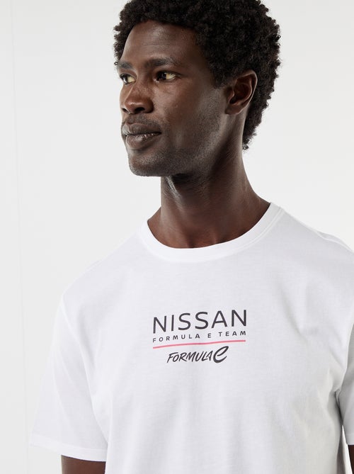 T-shirt 'Nissan' 'Formula E Team' à manches courtes - Kiabi