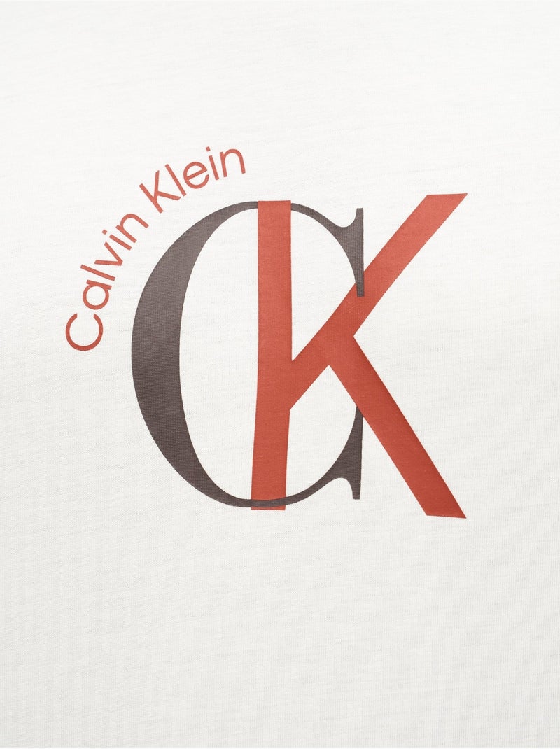 T-shirt om aan te trekken - Calvin Klein Wit - Kiabi