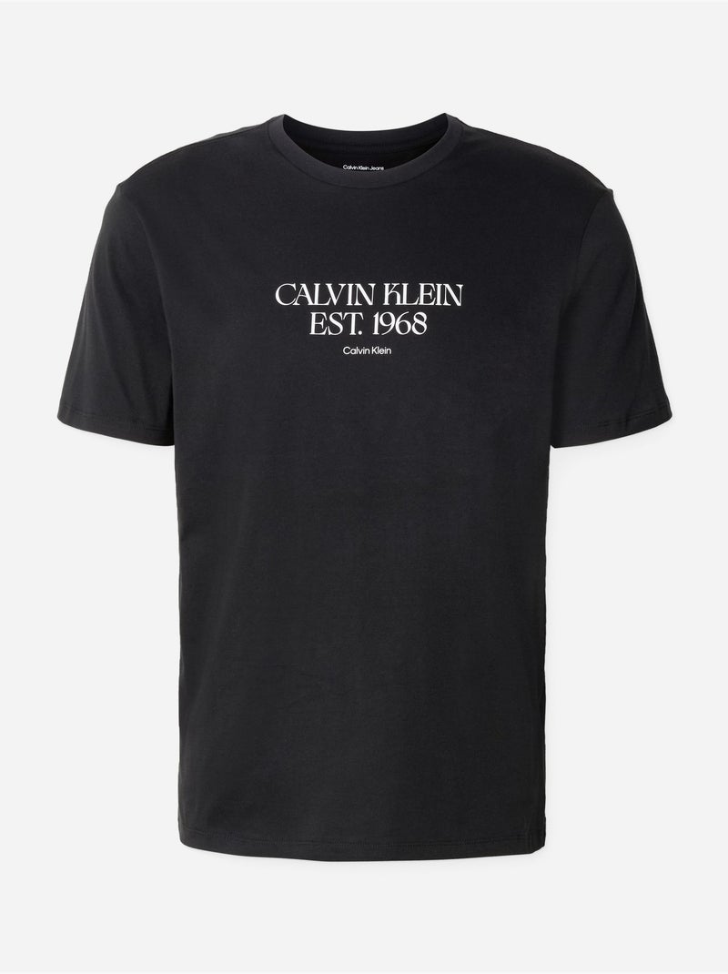 T-shirt om aan te trekken - Calvin Klein Zwart - Kiabi