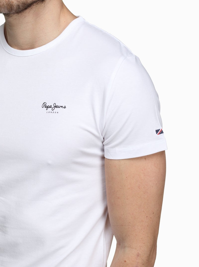 T-shirt om aan te trekken - Pepe Jeans Wit - Kiabi