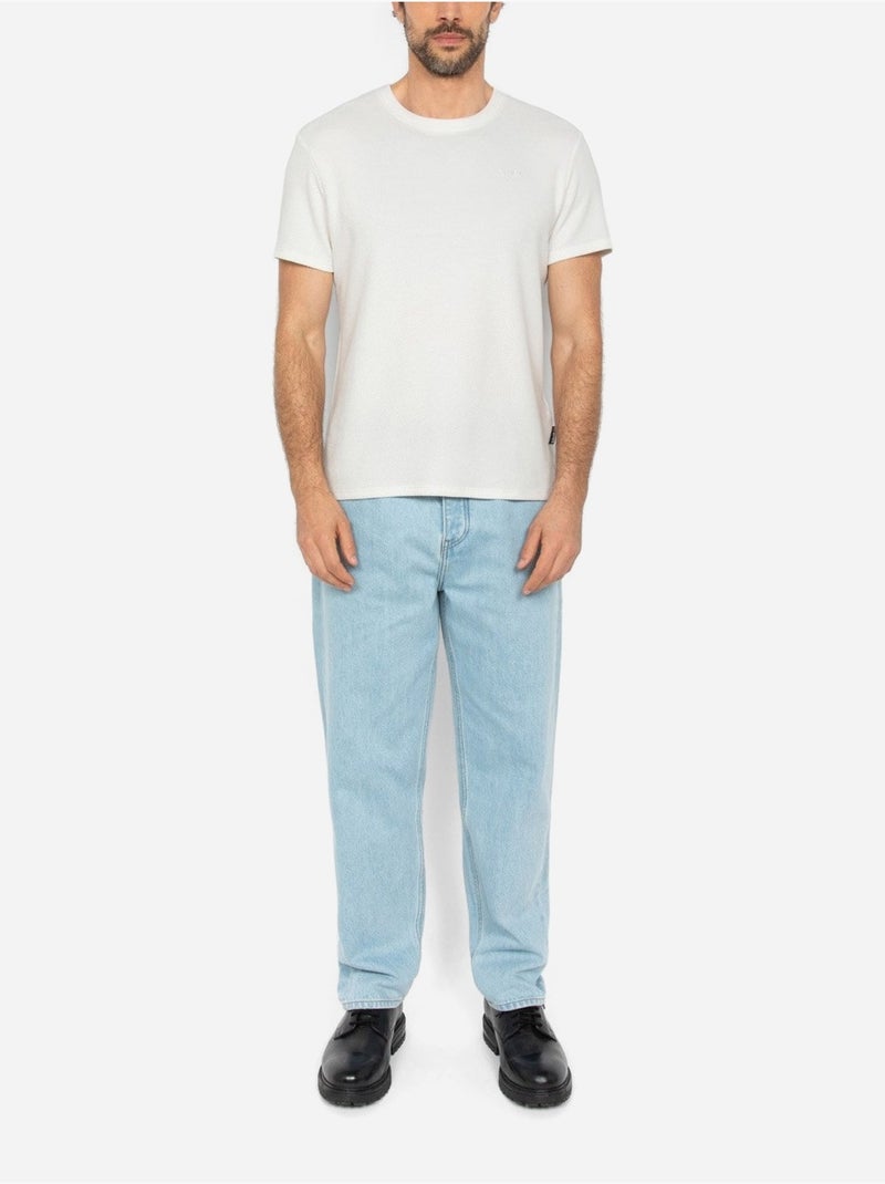 T-shirt om aan te trekken - Schott Wit - Kiabi