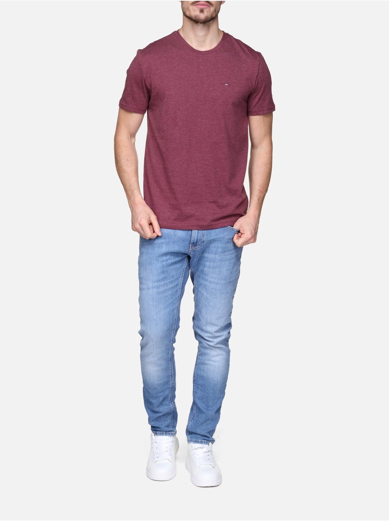 T-shirt om aan te trekken - Tommy jeans Bordeaux - Kiabi