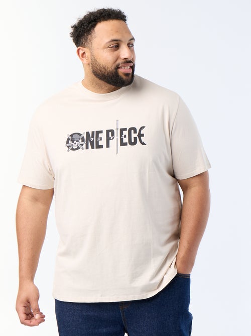 T-shirt 'One Piece' à manches courtes - Kiabi