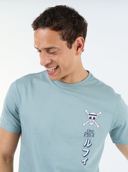 T-shirt 'One Piece' à manches courtes imprimé recto/verso - Kiabi T-shirt 'One Piece' à manches courtes imprimé recto/verso - Kiabi