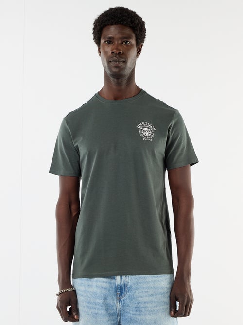 T-shirt 'One Piece' aan twee zijden bedrukt - Kiabi