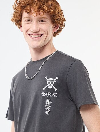 T-shirt 'One piece' en coton