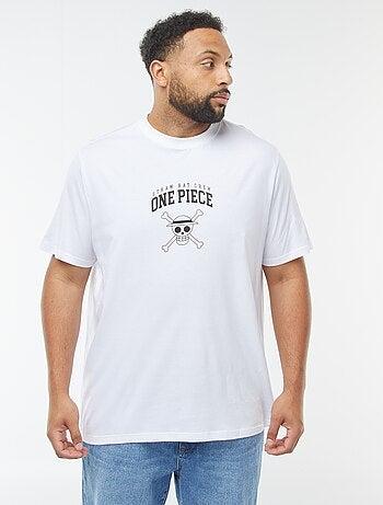 T-shirt 'One Piece' manches courtes