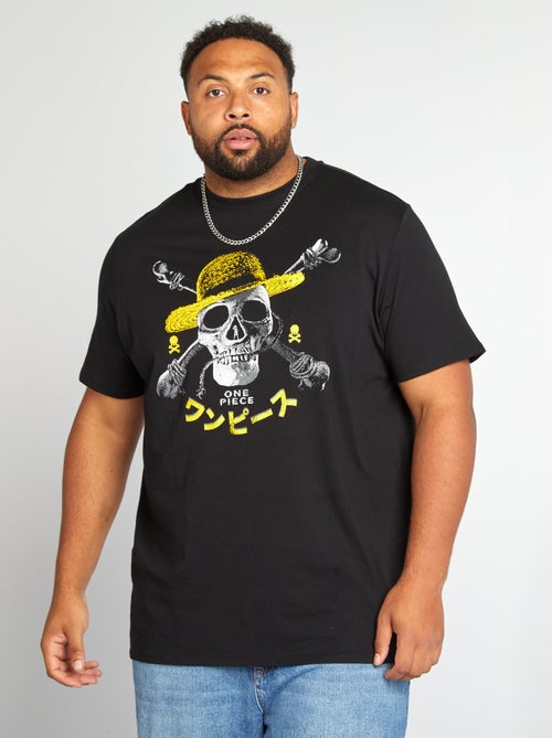 T-shirt 'One Piece' manches courtes - Kiabi