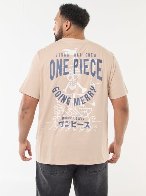 T-shirt 'One Piece' met korte mouwen - Kiabi