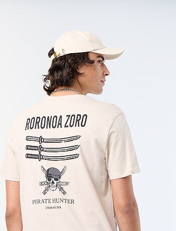 T-shirt 'One Piece' met korte mouwen