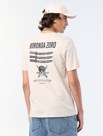 T-shirt 'One Piece' met korte mouwen