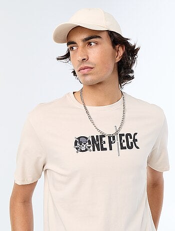 T-shirt 'One Piece' met korte mouwen