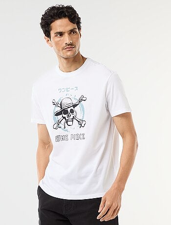 T-shirt 'One Piece' met korte mouwen