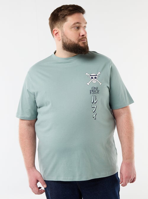 T-shirt 'One Piece' met print voor- en achterkant - Kiabi