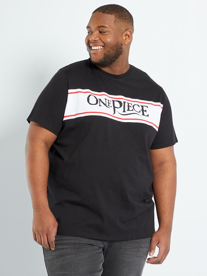 T-shirt 'One Piece' zwart - Kiabi