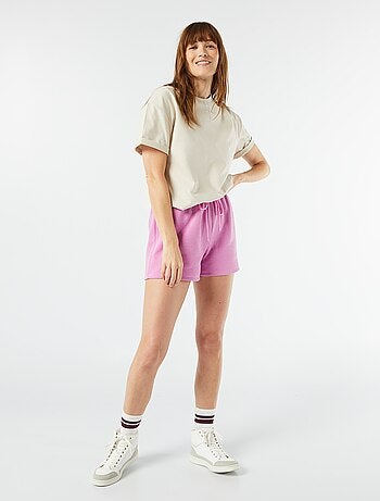 T-shirt oversize à col rond