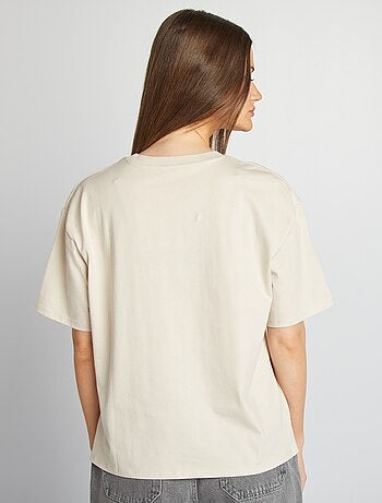 T-shirt oversize à col rond