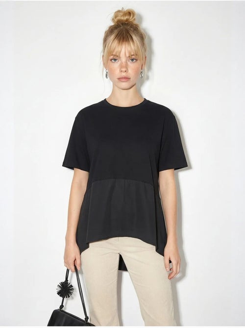 T-shirt oversize à col rond lucci - Kiabi