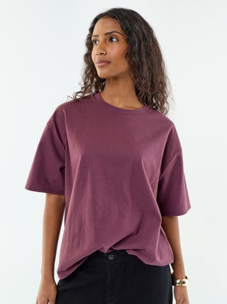 T-shirt oversize à col rond