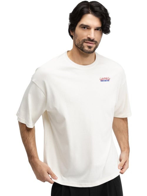T-shirt oversize à manches courtes homme homme grama - Kiabi T-shirt oversize à manches courtes homme homme grama - Kiabi