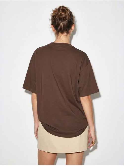T-shirt oversize à sequins brodés lucci - Kiabi