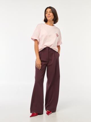 T-shirt oversize avec imprimé
