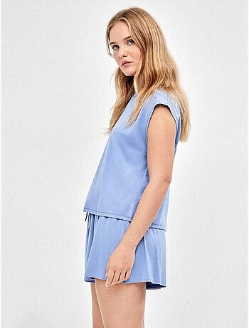 T-shirt oversize avec manche sisa