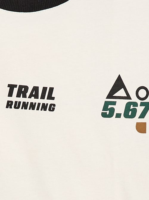 T-shirt oversize color bloc - Kiabi