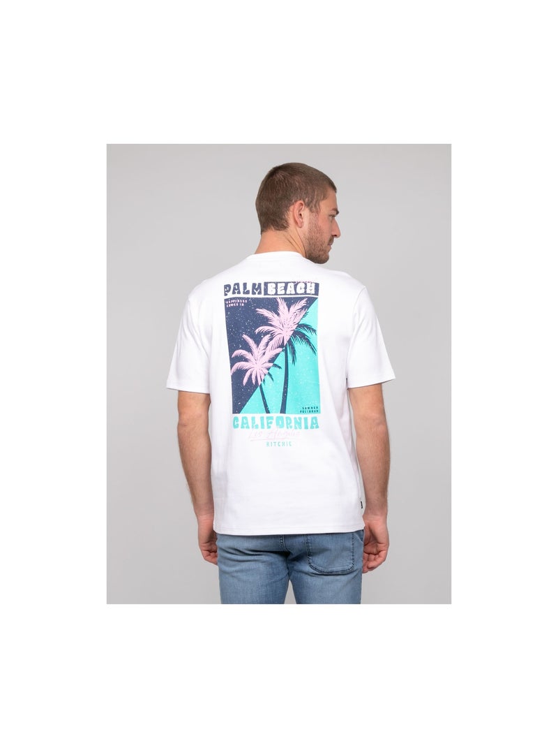 T-shirt oversize coton nahatol Blanc - Kiabi