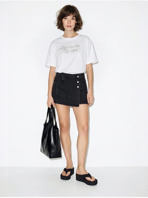 T-shirt oversize en jersey de coton imprimé lucci - Kiabi T-shirt oversize en jersey de coton imprimé lucci - Kiabi