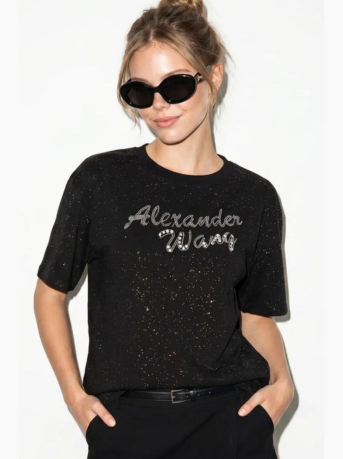 T-shirt oversize en jersey de coton imprimé lucci - Kiabi