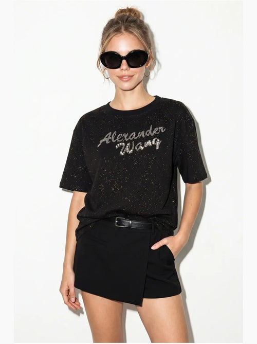 T-shirt oversize en jersey de coton imprimé lucci - Kiabi