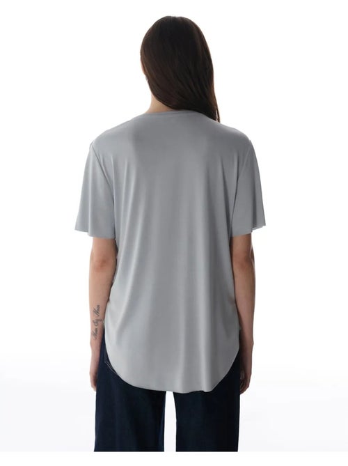T-shirt oversize en modal à col rond penti - Kiabi T-shirt oversize en modal à col rond penti - Kiabi