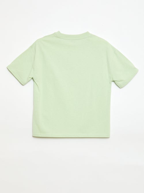 T-shirt oversize fantaisie - Kiabi