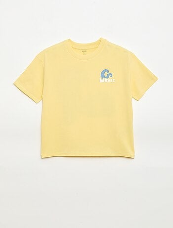 T-shirt oversize imprimé