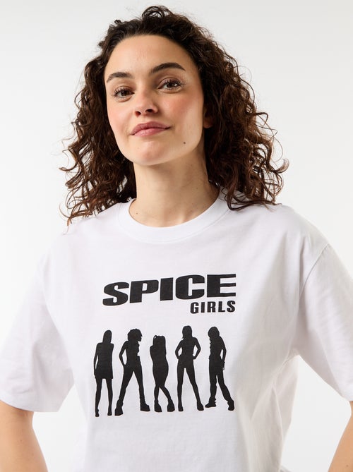 T-shirt oversize Spice Girls à manches courtes - Kiabi